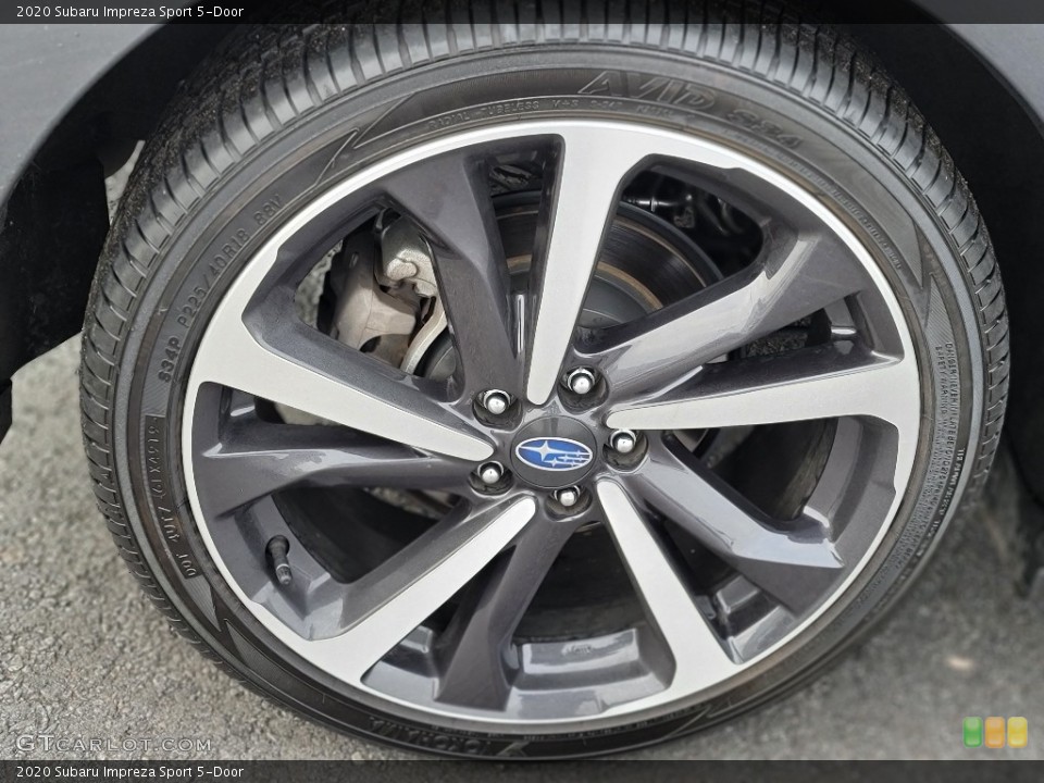2020 Subaru Impreza Sport 5-Door Wheel and Tire Photo #140552772
