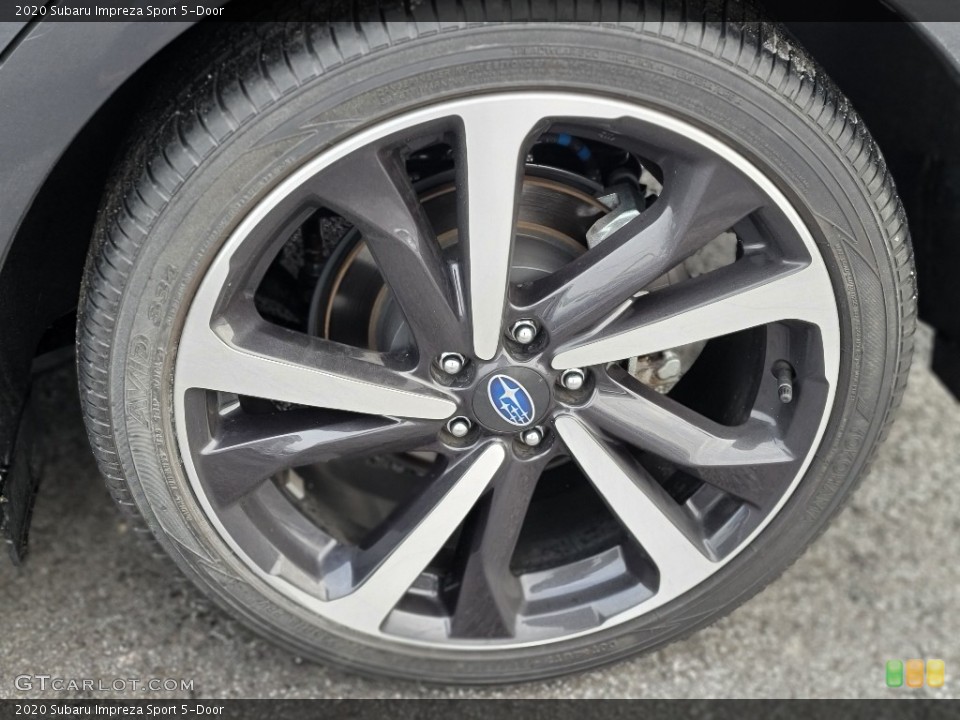 2020 Subaru Impreza Sport 5-Door Wheel and Tire Photo #140552812