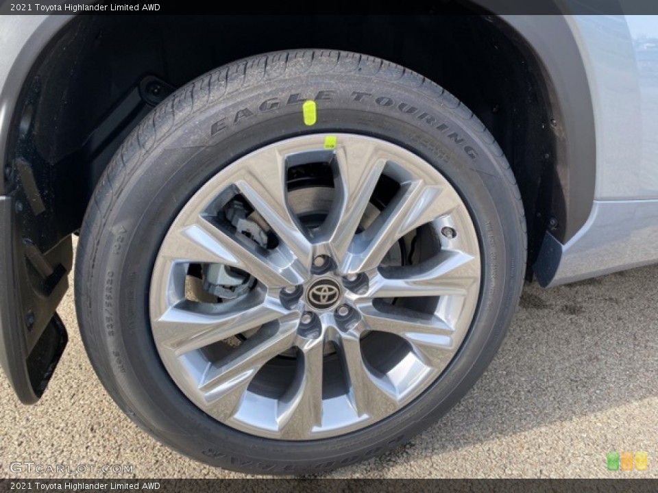 2021 Toyota Highlander Limited AWD Wheel and Tire Photo #140555259