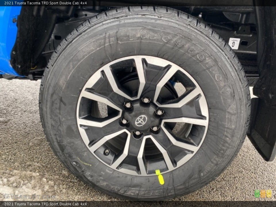 2021 Toyota Tacoma TRD Sport Double Cab 4x4 Wheel and Tire Photo #140555436