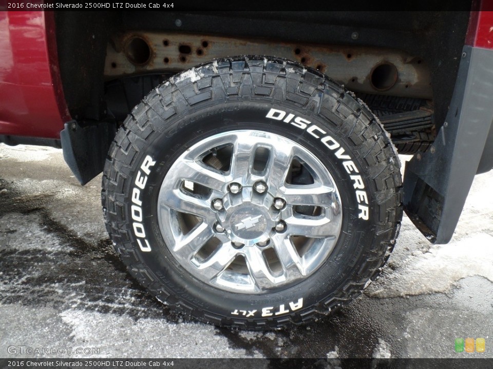 2016 Chevrolet Silverado 2500HD LTZ Double Cab 4x4 Wheel and Tire Photo #140557255