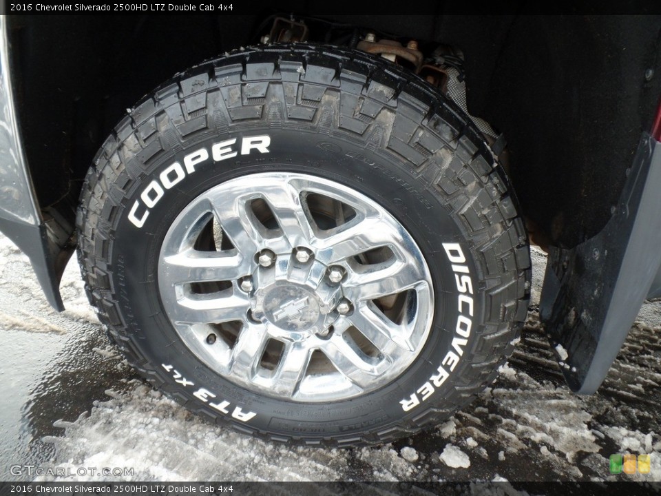 2016 Chevrolet Silverado 2500HD LTZ Double Cab 4x4 Wheel and Tire Photo #140557306