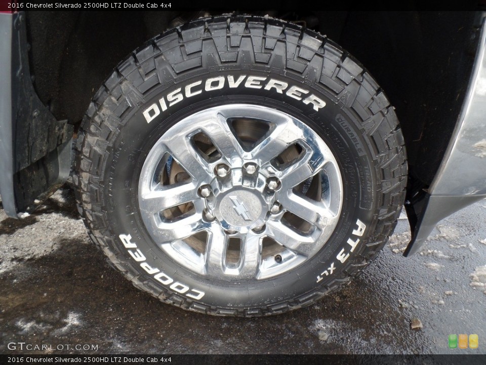 2016 Chevrolet Silverado 2500HD LTZ Double Cab 4x4 Wheel and Tire Photo #140557339