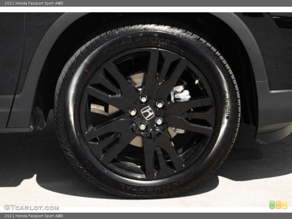 2021 Honda Passport Sport AWD Wheel and Tire Photo #140564347