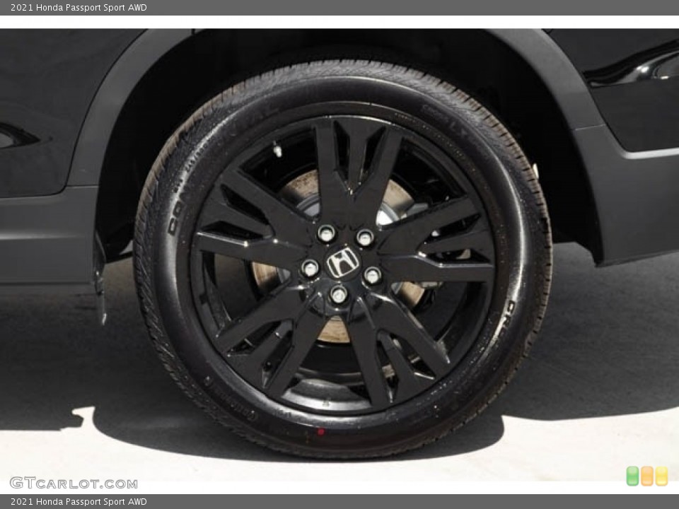2021 Honda Passport Sport AWD Wheel and Tire Photo #140564356