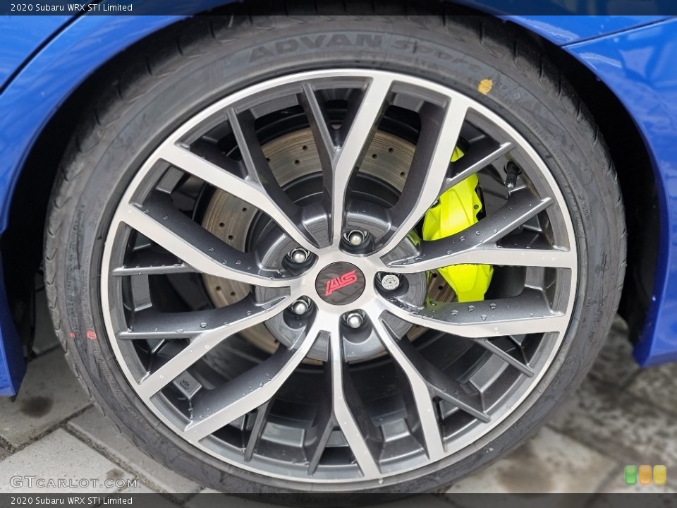 2020 Subaru WRX STI Limited Wheel and Tire Photo #140573608