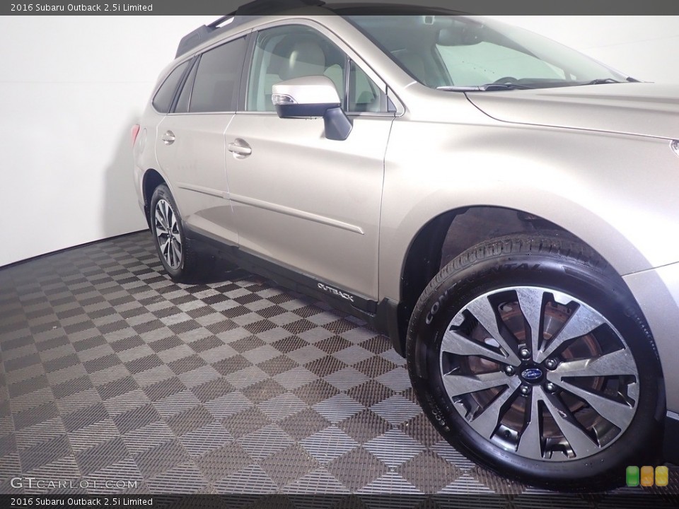2016 Subaru Outback 2.5i Limited Wheel and Tire Photo #140573646