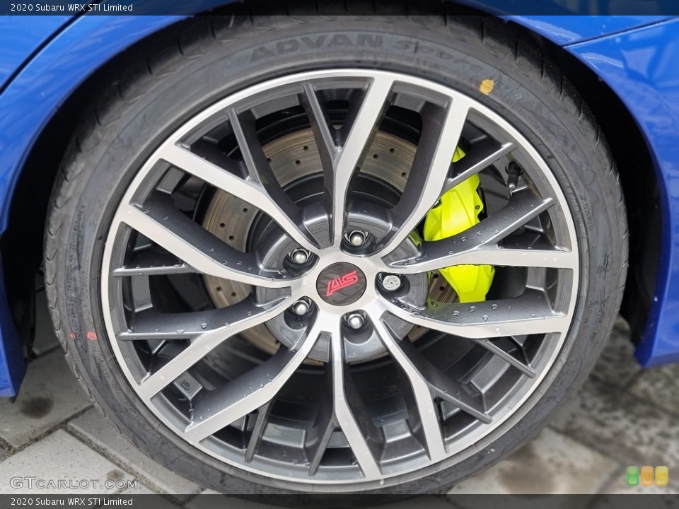 2020 Subaru WRX STI Limited Wheel and Tire Photo #140574020