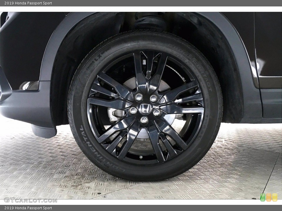 2019 Honda Passport Sport Wheel and Tire Photo #140576745