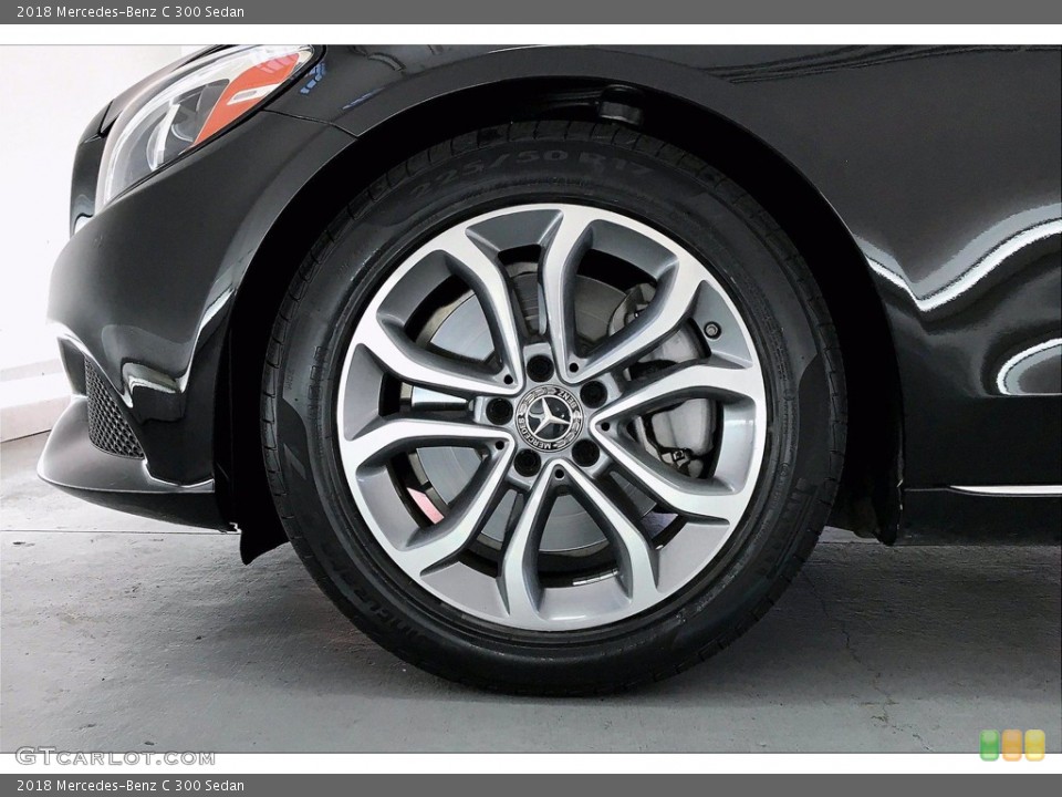 2018 Mercedes-Benz C 300 Sedan Wheel and Tire Photo #140580594