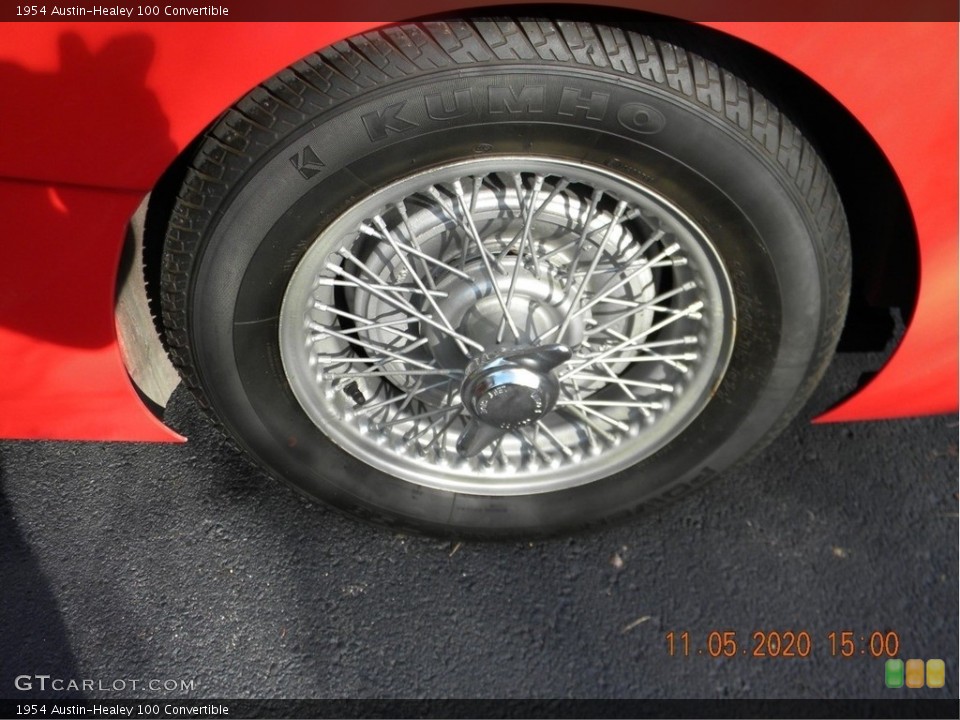 1954 Austin-Healey 100 Convertible Wheel and Tire Photo #140584086