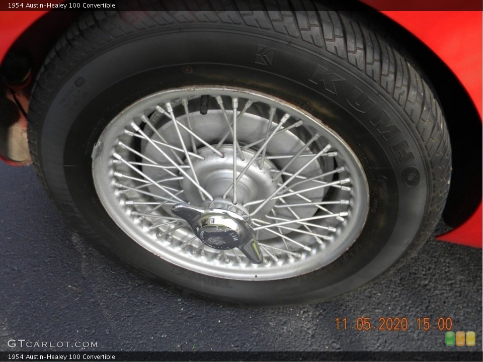 1954 Austin-Healey 100 Convertible Wheel and Tire Photo #140584095