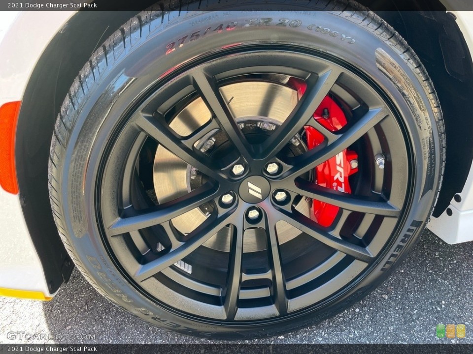 2021 Dodge Charger Scat Pack Wheel and Tire Photo #140585682