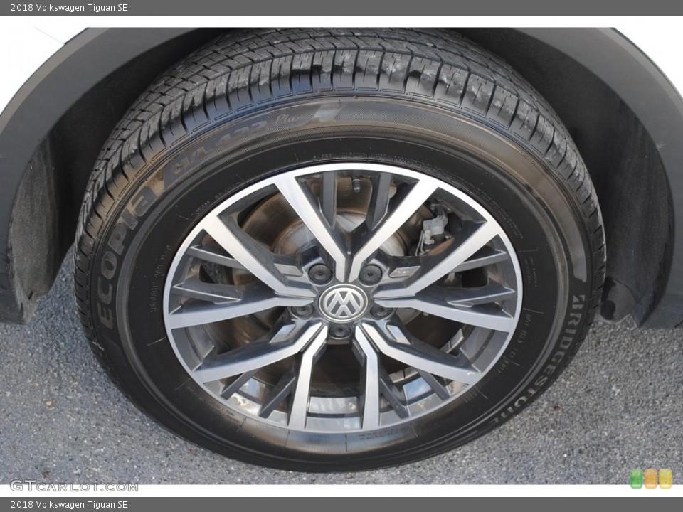 2018 Volkswagen Tiguan SE Wheel and Tire Photo #140587830