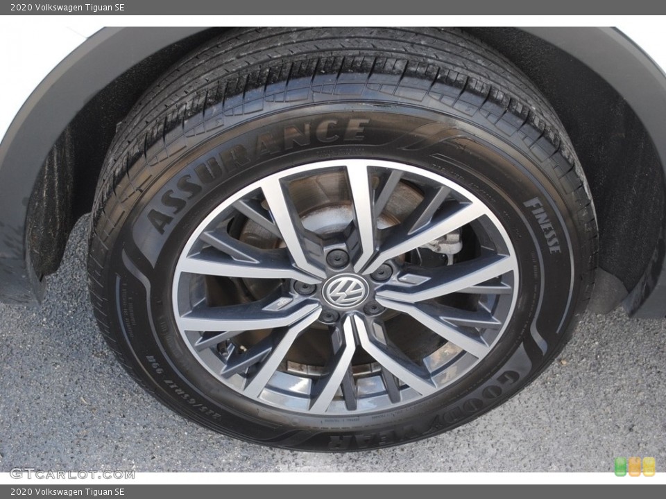 2020 Volkswagen Tiguan SE Wheel and Tire Photo #140588187