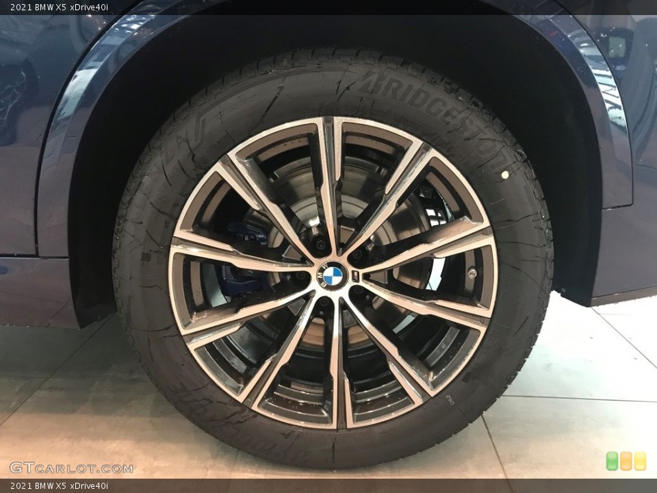 2021 BMW X5 xDrive40i Wheel and Tire Photo #140592111