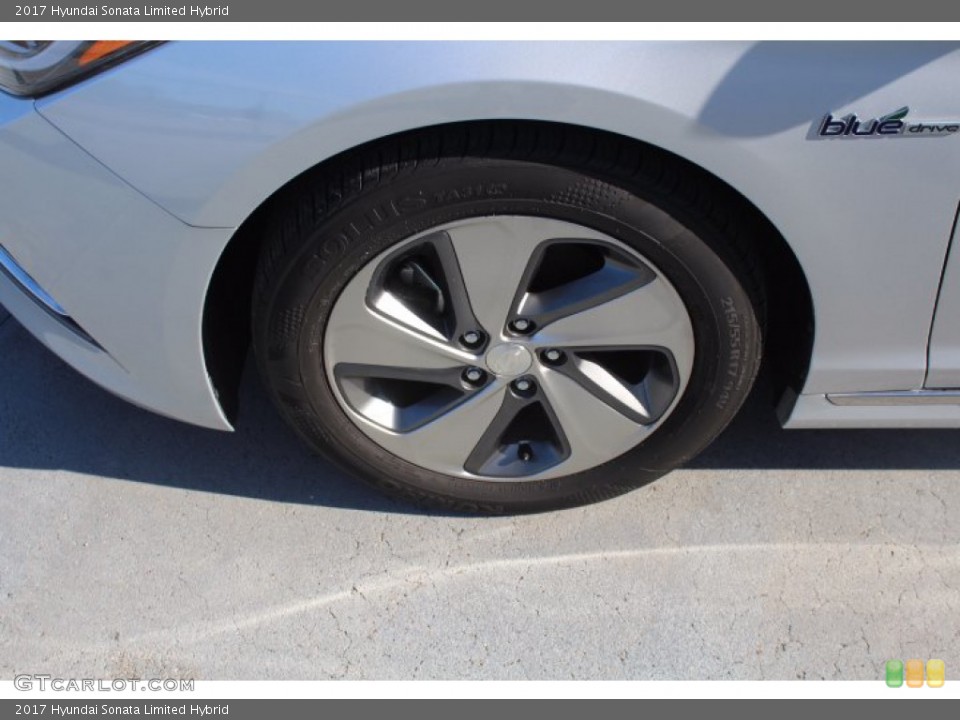 2017 Hyundai Sonata Limited Hybrid Wheel and Tire Photo #140593994