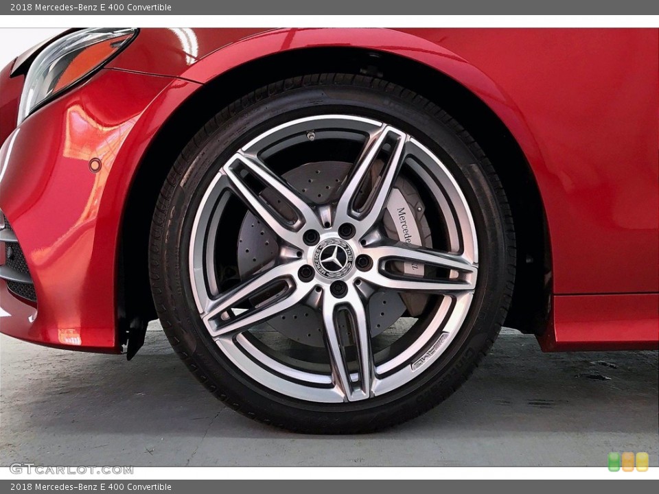 2018 Mercedes-Benz E 400 Convertible Wheel and Tire Photo #140597125