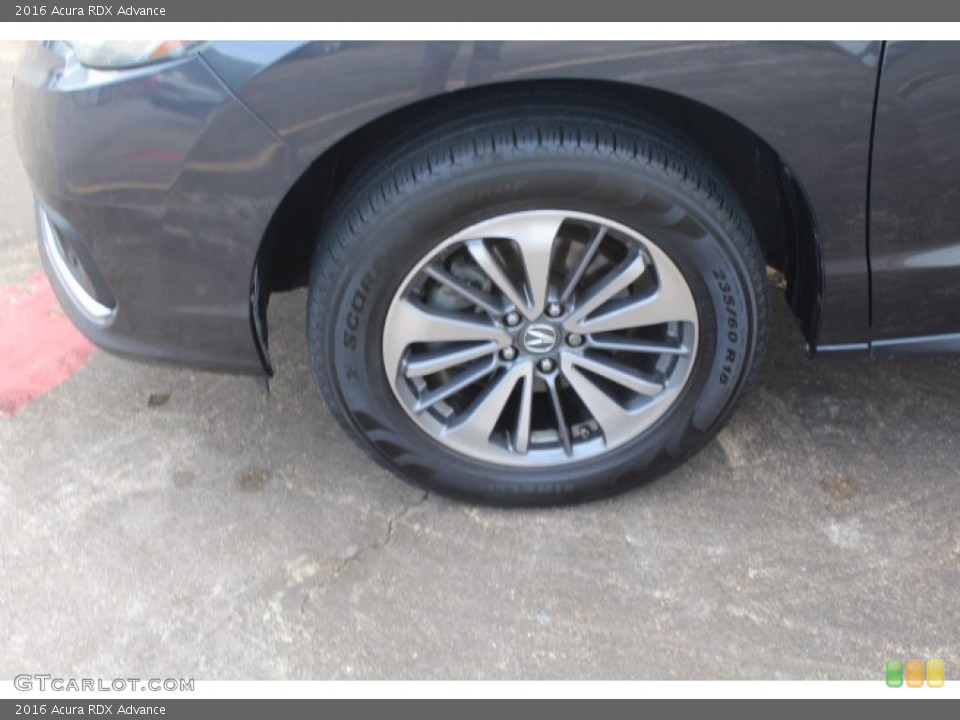 2016 Acura RDX Advance Wheel and Tire Photo #140602174