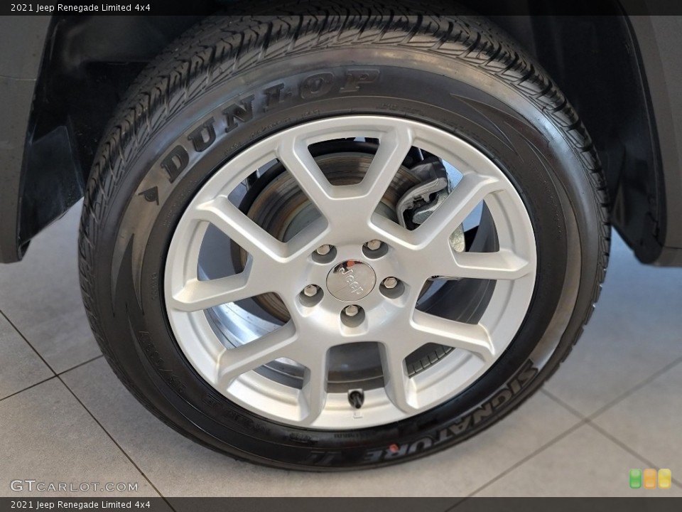 2021 Jeep Renegade Limited 4x4 Wheel and Tire Photo #140606479