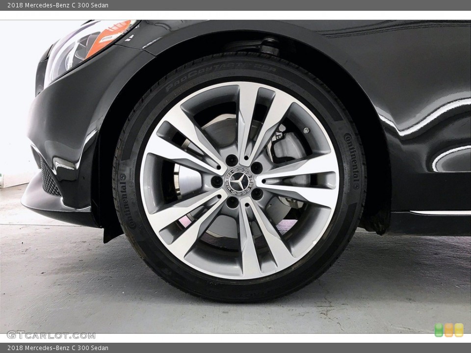 2018 Mercedes-Benz C 300 Sedan Wheel and Tire Photo #140616365