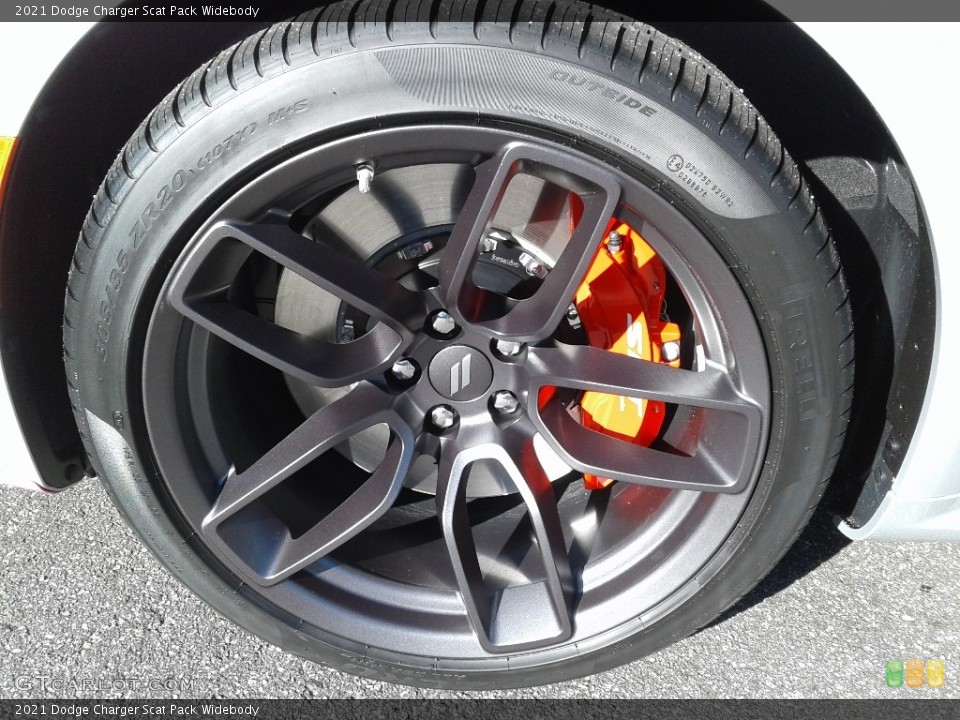 2021 Dodge Charger Scat Pack Widebody Wheel and Tire Photo #140621782