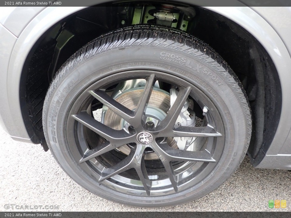 2021 Alfa Romeo Stelvio Ti AWD Wheel and Tire Photo #140626739