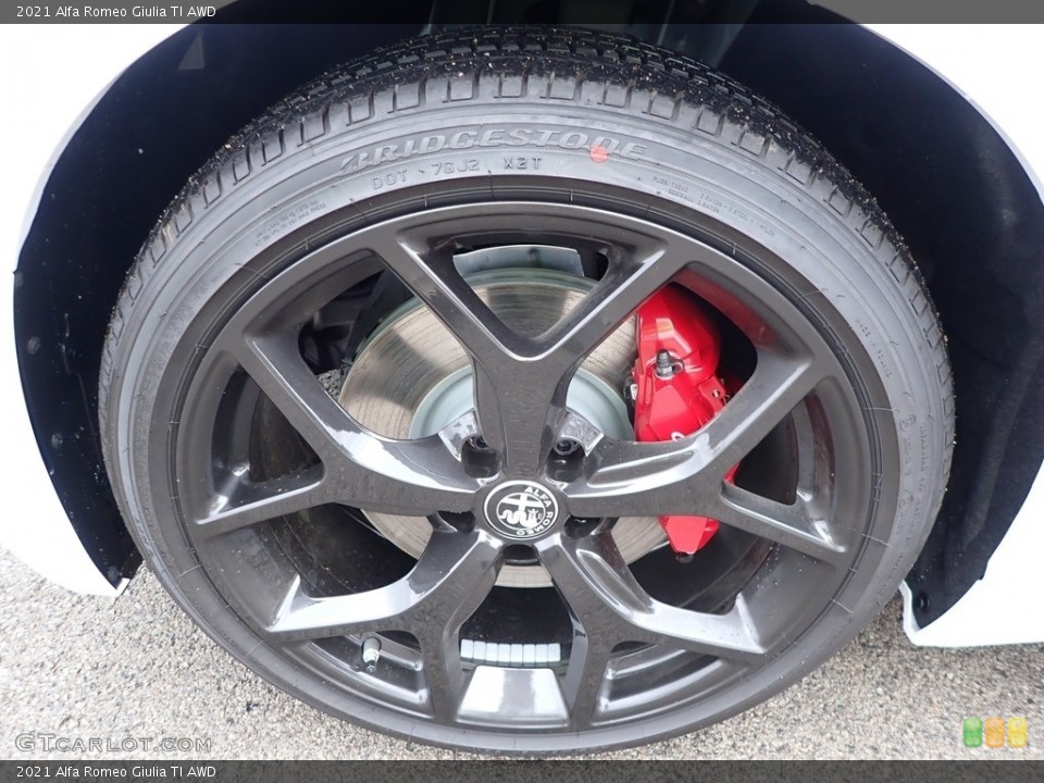 2021 Alfa Romeo Giulia TI AWD Wheel and Tire Photo #140629151