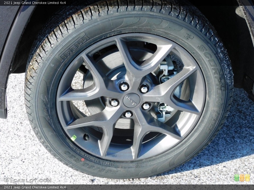 2021 Jeep Grand Cherokee Limited 4x4 Wheel and Tire Photo #140634356