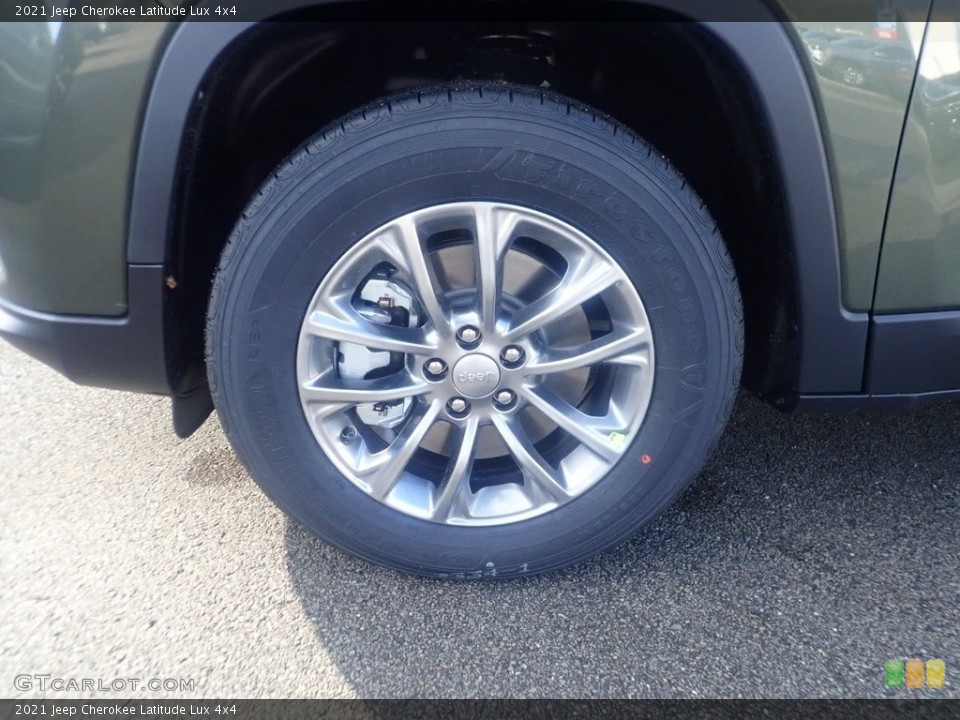 2021 Jeep Cherokee Latitude Lux 4x4 Wheel and Tire Photo #140635580