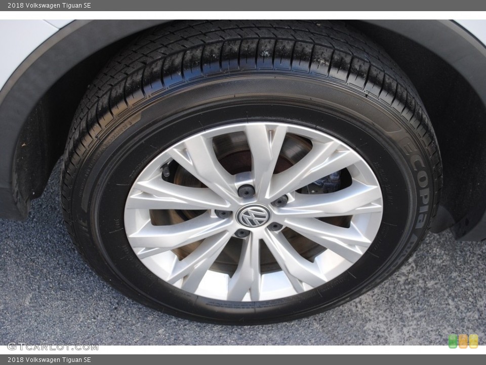 2018 Volkswagen Tiguan SE Wheel and Tire Photo #140636117