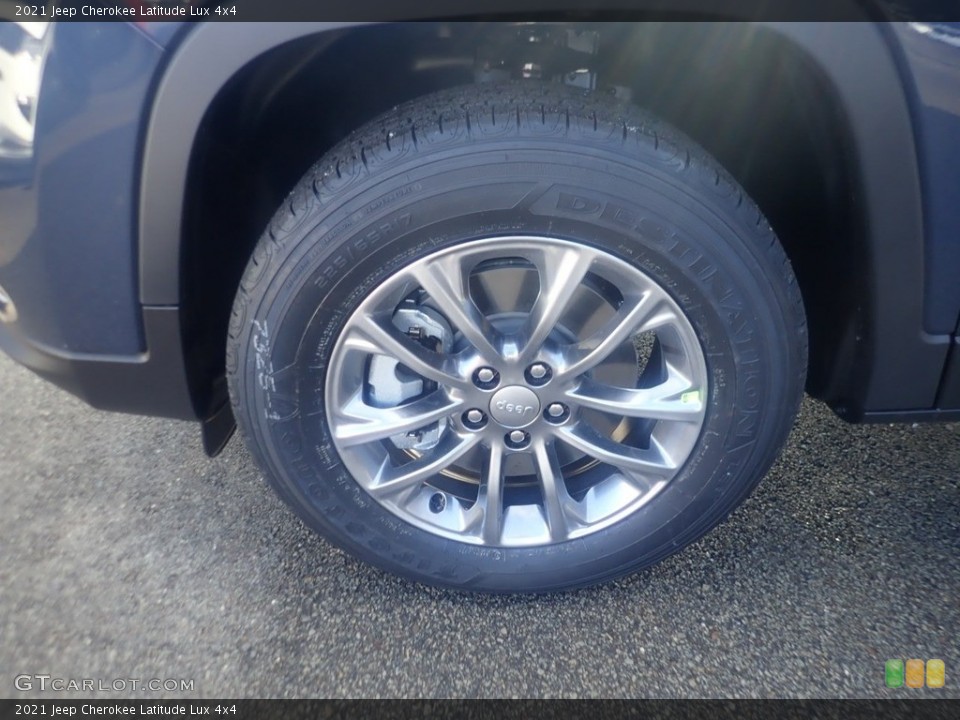 2021 Jeep Cherokee Latitude Lux 4x4 Wheel and Tire Photo #140636480