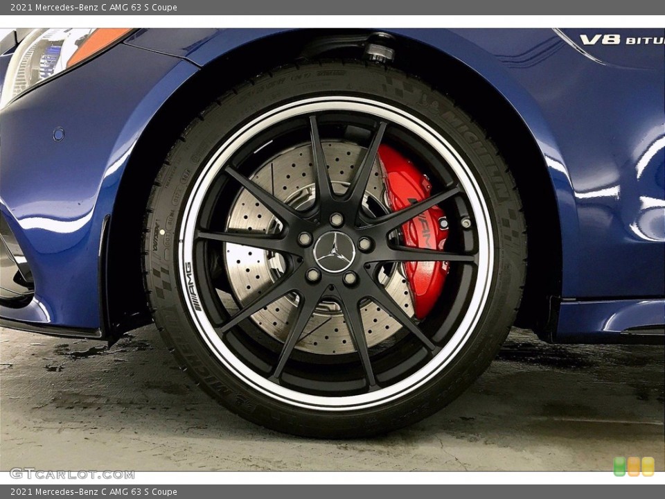 2021 Mercedes-Benz C AMG 63 S Coupe Wheel and Tire Photo #140638361