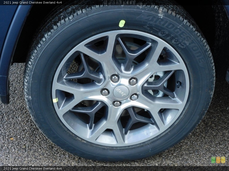 2021 Jeep Grand Cherokee Overland 4x4 Wheel and Tire Photo #140640185