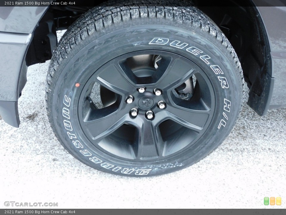 2021 Ram 1500 Big Horn Crew Cab 4x4 Wheel and Tire Photo #140642264