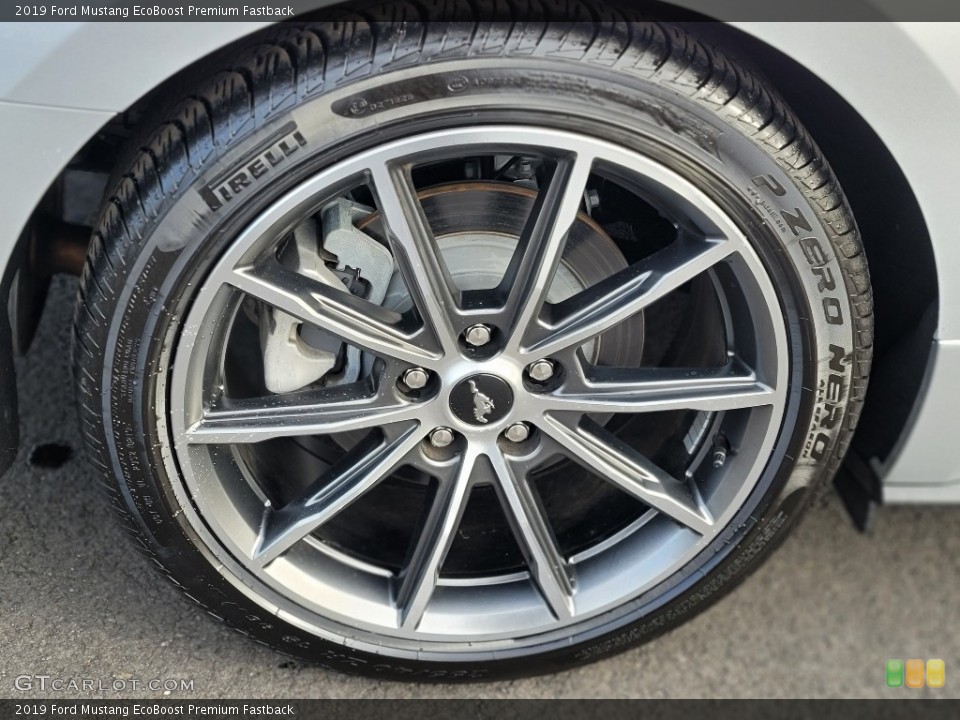 2019 Ford Mustang EcoBoost Premium Fastback Wheel and Tire Photo #140653483