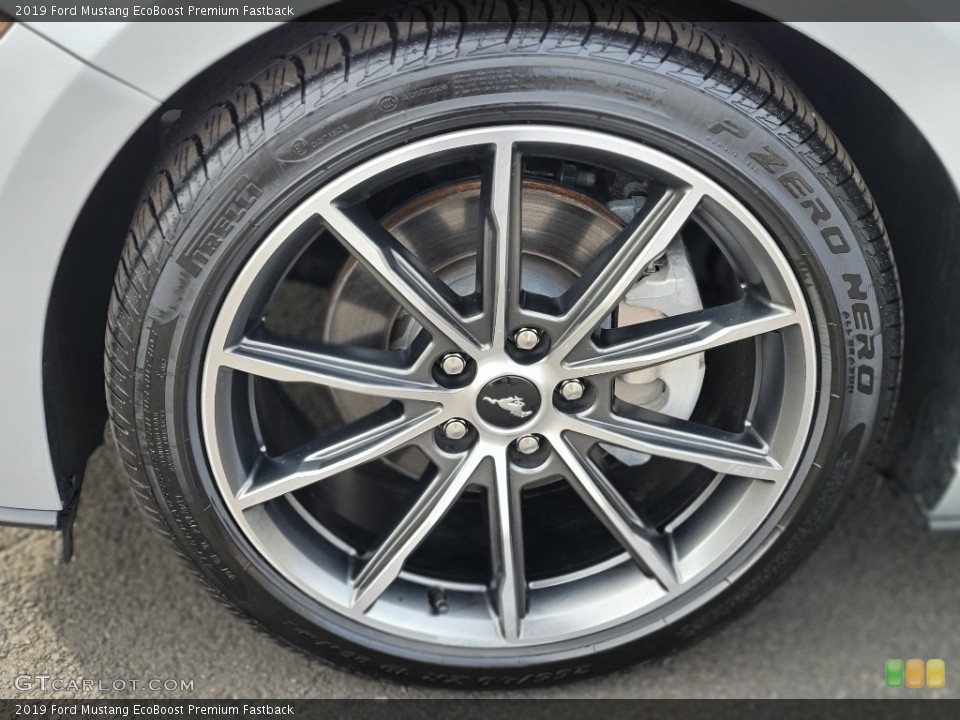 2019 Ford Mustang EcoBoost Premium Fastback Wheel and Tire Photo #140653555