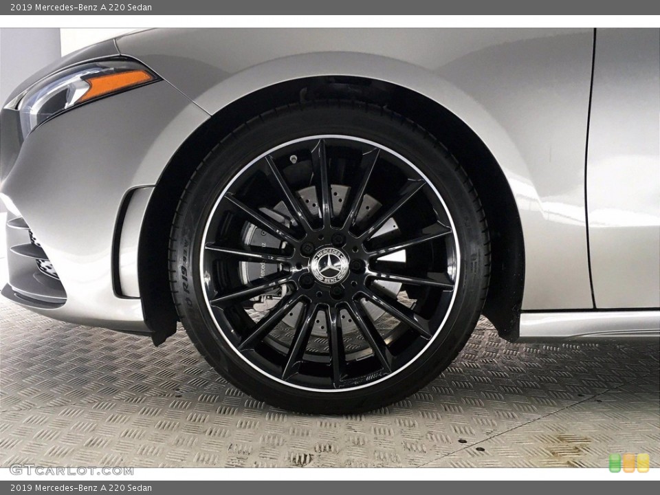 2019 Mercedes-Benz A 220 Sedan Wheel and Tire Photo #140655166