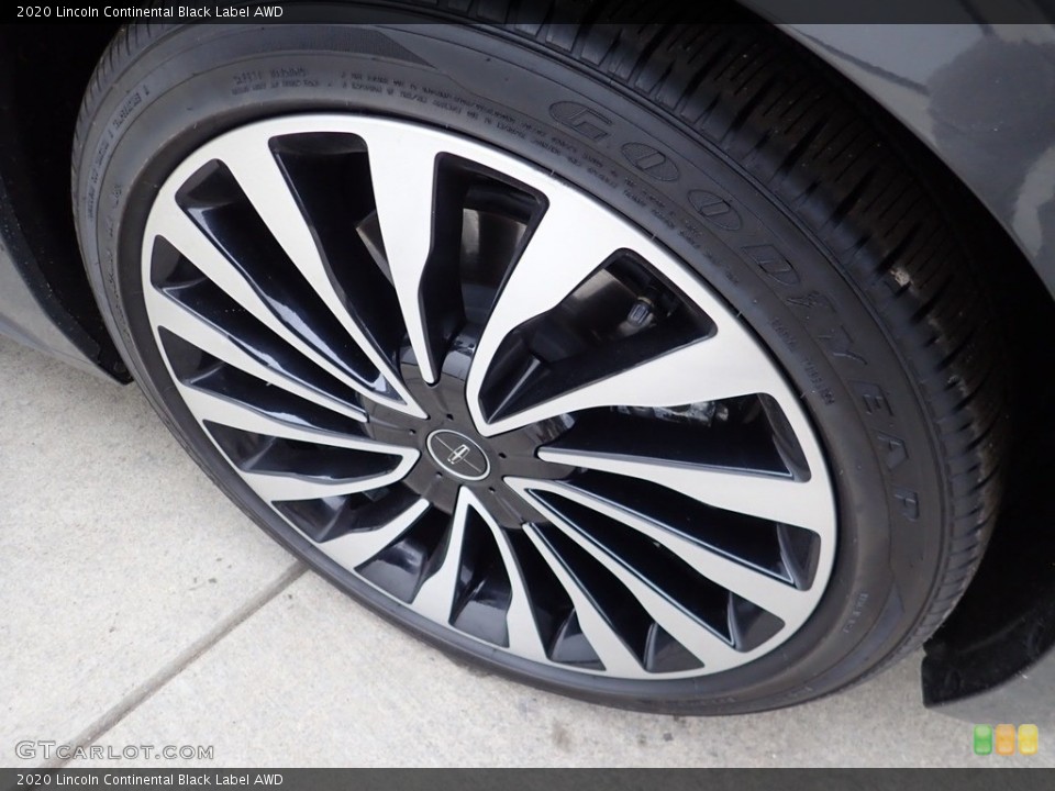 2020 Lincoln Continental Black Label AWD Wheel and Tire Photo #140656000