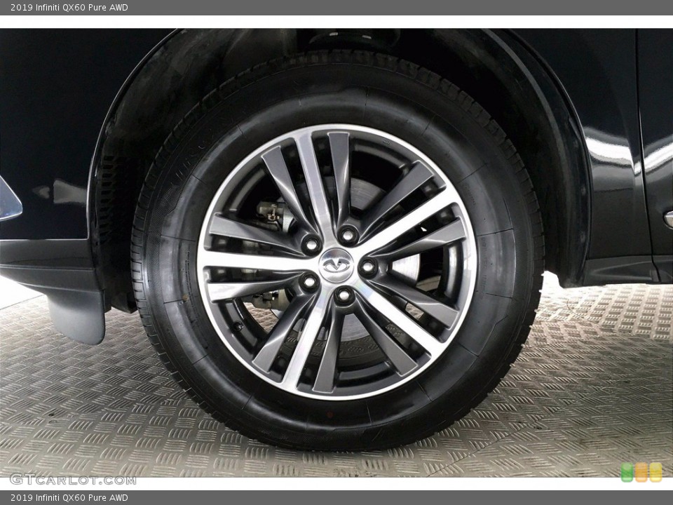2019 Infiniti QX60 Pure AWD Wheel and Tire Photo #140658531