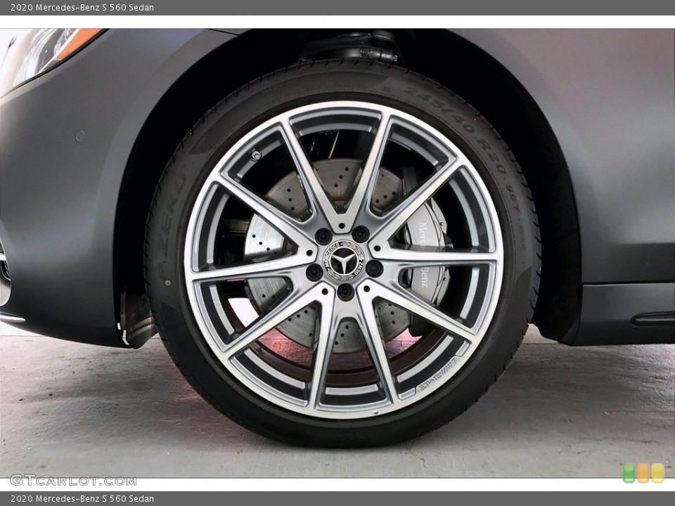 2020 Mercedes-Benz S 560 Sedan Wheel and Tire Photo #140663656