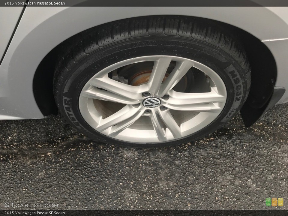 2015 Volkswagen Passat SE Sedan Wheel and Tire Photo #140677203