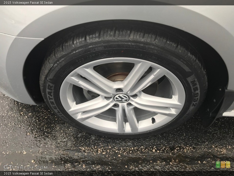 2015 Volkswagen Passat SE Sedan Wheel and Tire Photo #140677215