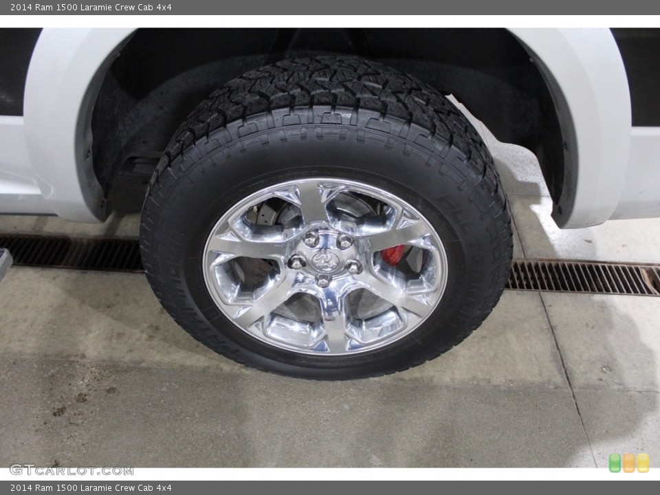 2014 Ram 1500 Laramie Crew Cab 4x4 Wheel and Tire Photo #140685597