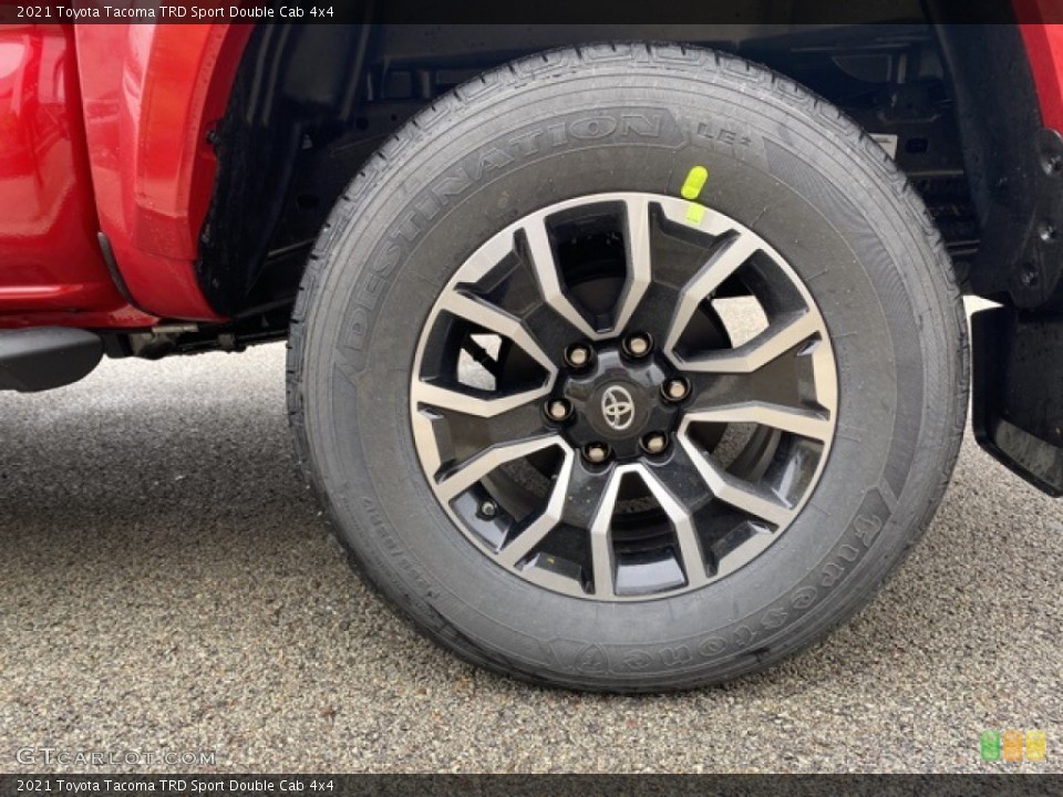 2021 Toyota Tacoma TRD Sport Double Cab 4x4 Wheel and Tire Photo #140688202