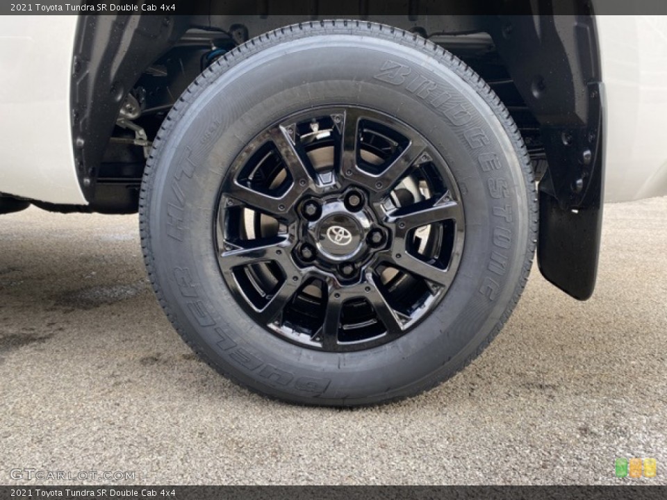 2021 Toyota Tundra SR Double Cab 4x4 Wheel and Tire Photo #140689455