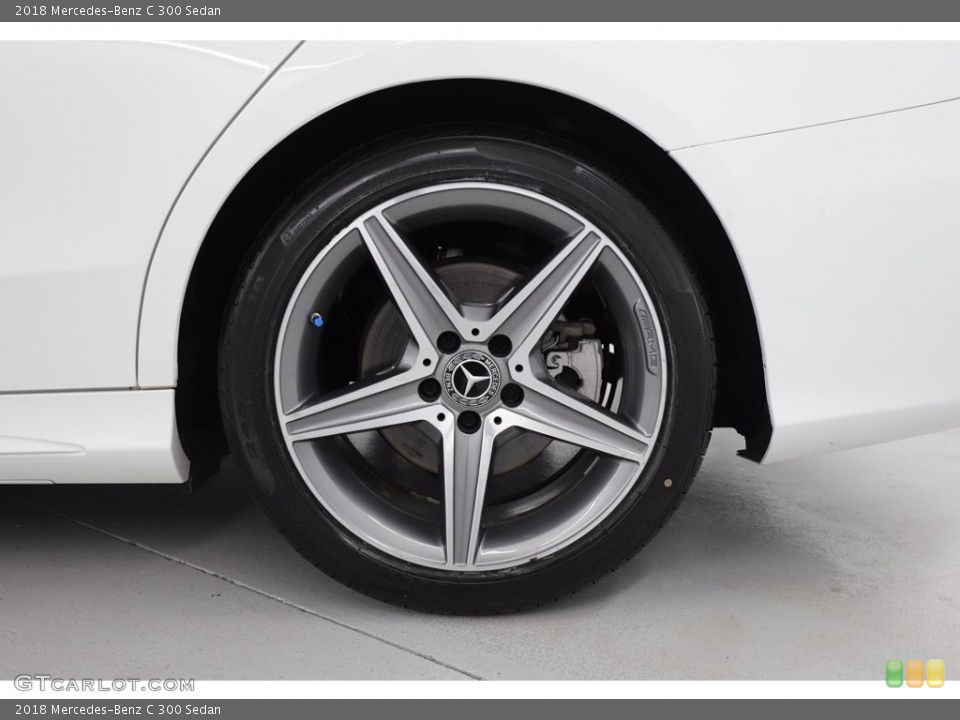 2018 Mercedes-Benz C 300 Sedan Wheel and Tire Photo #140690637