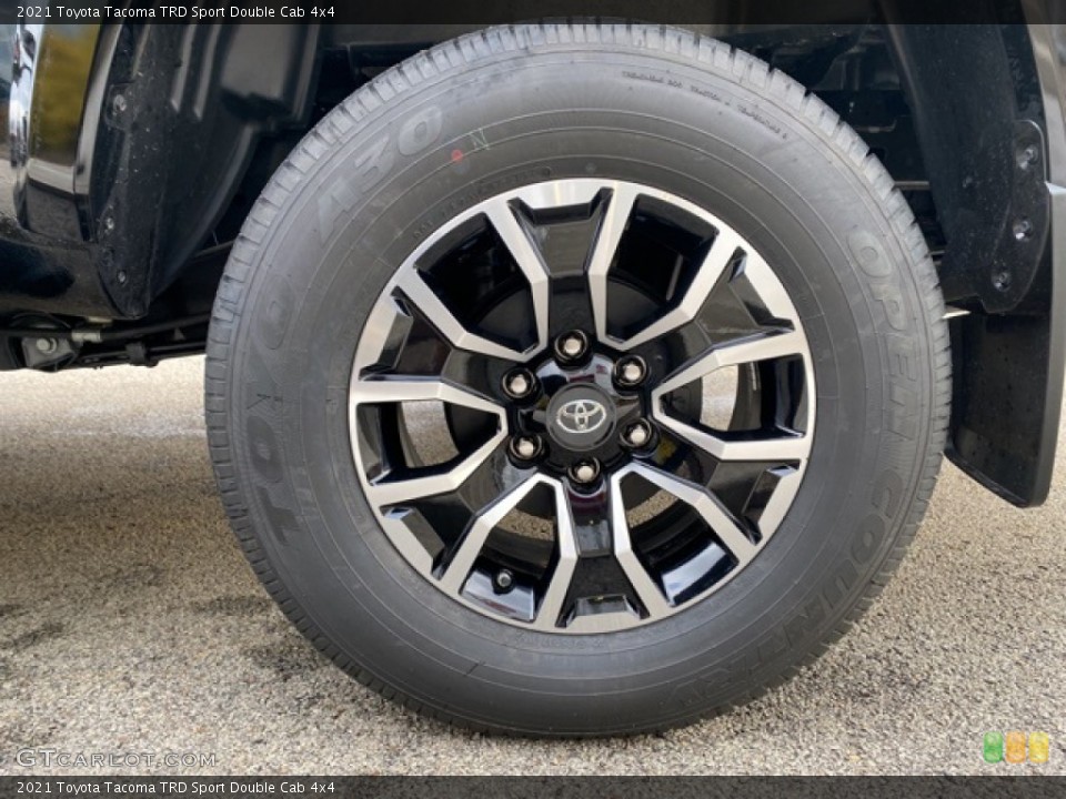 2021 Toyota Tacoma TRD Sport Double Cab 4x4 Wheel and Tire Photo #140702058