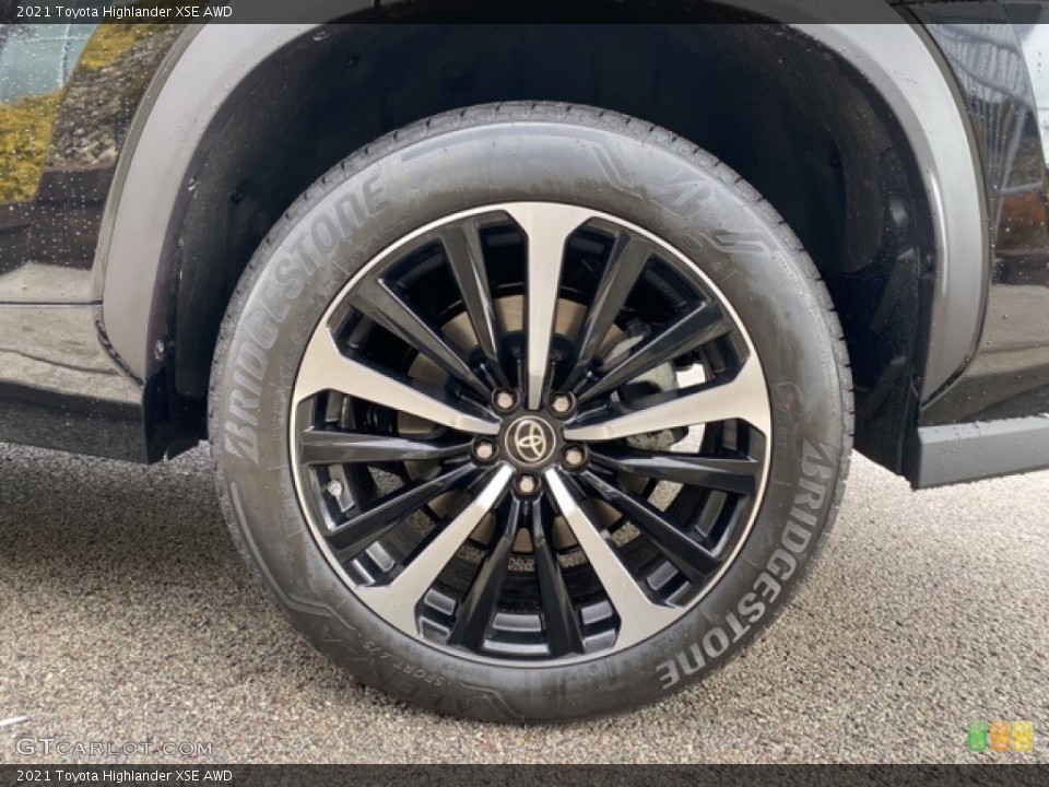 2021 Toyota Highlander XSE AWD Wheel and Tire Photo #140703434