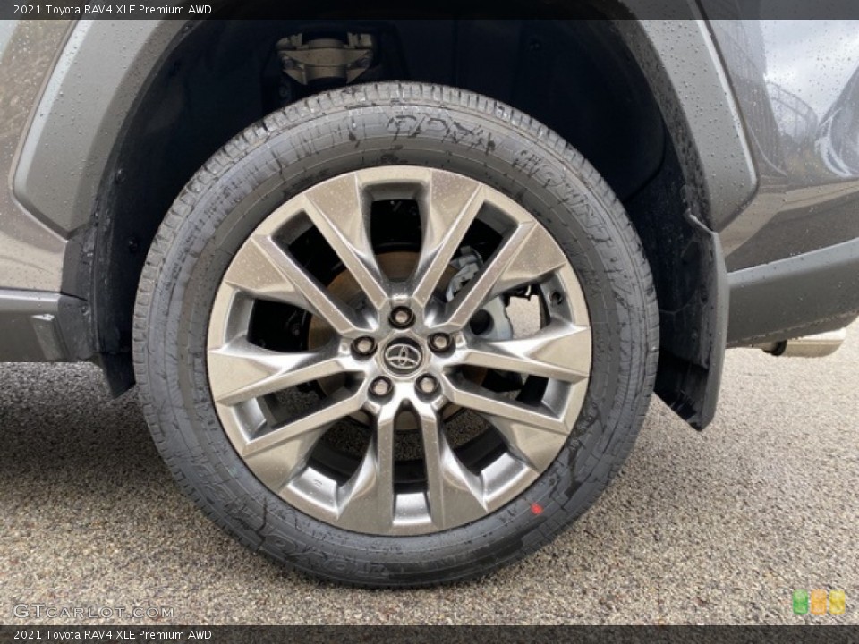 2021 Toyota RAV4 XLE Premium AWD Wheel and Tire Photo #140704127